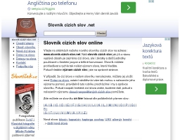 Slovník cizích slov .Uzdroje.com