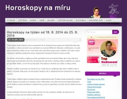 Horoskop na miru