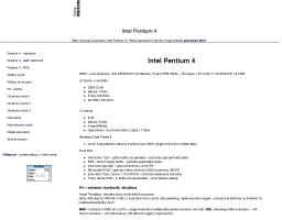 Procesor Intel Pentium 4