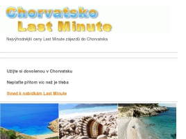 Chorvatsko last minute
