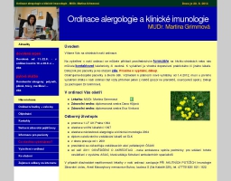 Ordinace alergologie a klinické imunologie
