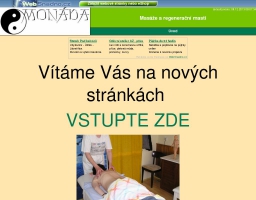 Monáda masáže a regenerační bylinné masti