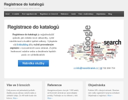 Registrace do katalogů