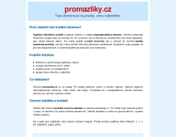 ProMazliky.CZ