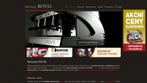 Royal kávovary prodej a servis