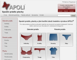 Spodní prádlo Apoli