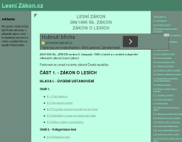 Lesní zákon