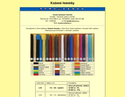 Kožené řemínky, kožené provázky, kůže