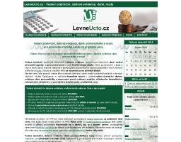 LevneUcto.cz - Účetnictví, daně, mzdy
