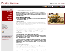 Penzion Vanessa ubytování Lipová-lázně