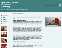 Apartmán Panorama ubytování Jeseník