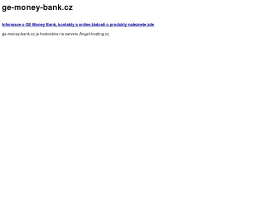 Ge Money Bank - informace