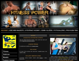 Fitness Power,  vše pro zdraví