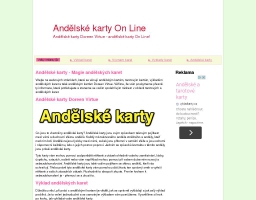 Andělské karty OnLine