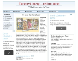 Tarotové Karty Online