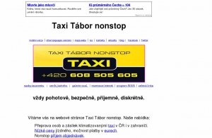 Taxi Tábor nonstop