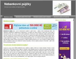 Nebankovní půjčky, bez registru ihned