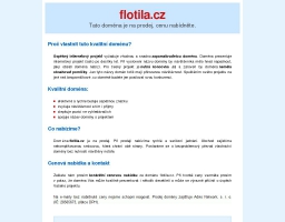 Internetový obchod flotila.cz