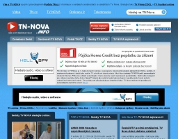 Vše o TV Nova a portálu TN.cz