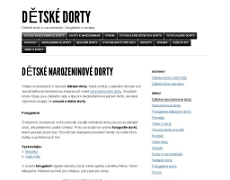 Dětské dorty