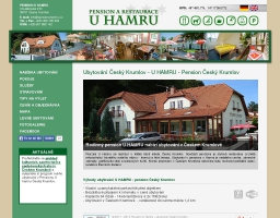 Levné ubytování český Krumlov, pension U Hamru