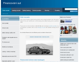 Leasing na auto, úvěr na auto, financování vozidel