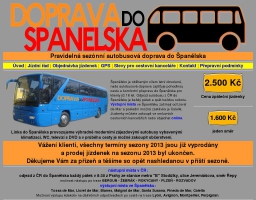 Autobusová doprava do Španělska