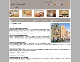 Hotel Zlatý Anděl ubytování český Krumlov