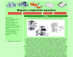 Magnety a magnetické separátory