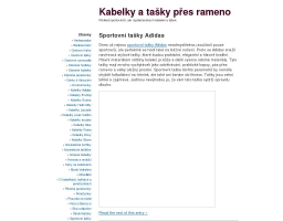 Kabelky a tašky