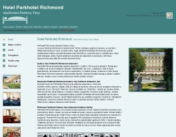 Hotel Parkhotel Richmond ubytování Karlovy Vary