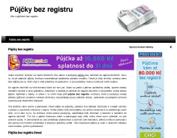 Půjčky bez registru