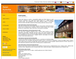 Hotel Kyčerka ubytování Velké Karlovice