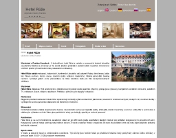 Hotel Růže ubytování český Krumlov