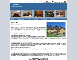 Hotel FIlip ubytování Lipno nad Vltavou
