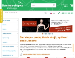 Šicí stroje- shop