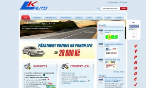 Přestavby LPG, autodíly, autoservis