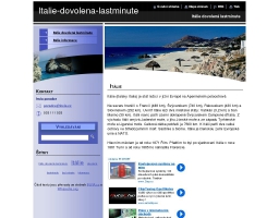 Itálie dovolená lastminute