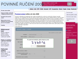 Povinné ručení 2009