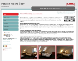 Penzion Krásné časy ubytování Náchod