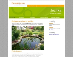 Zahradní jezírka