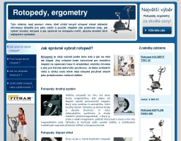 Rotopedy a ergometry