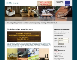 Dřevěné podlahy,terasy a interiérový design - D55, s.r.o.