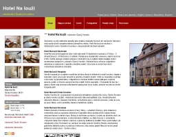 Hotel Na louži ubytování český Krumlov