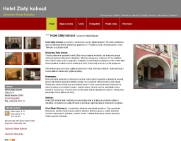 Hotel Zlatý kohout ubytování Mladá Boleslav