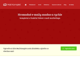 Mail Komplet – hromadné emaily