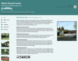 Motel Dlouhá louka ubytování české Budějovice