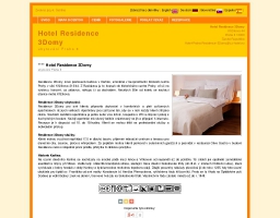 Hotel Residence 3Domy ubytování Praha 8