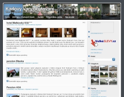 Karlovy Vary ubytování