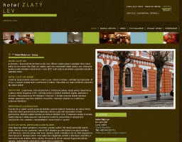 Hotel Zlatý Lev ubytování Louny